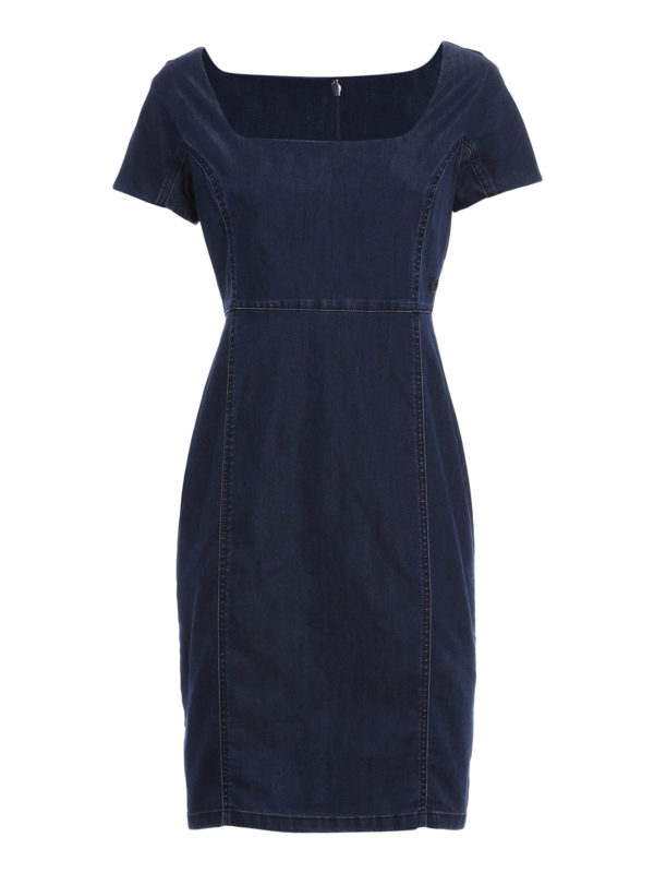 Armani Jeans: short dresses - Denim sheath dress