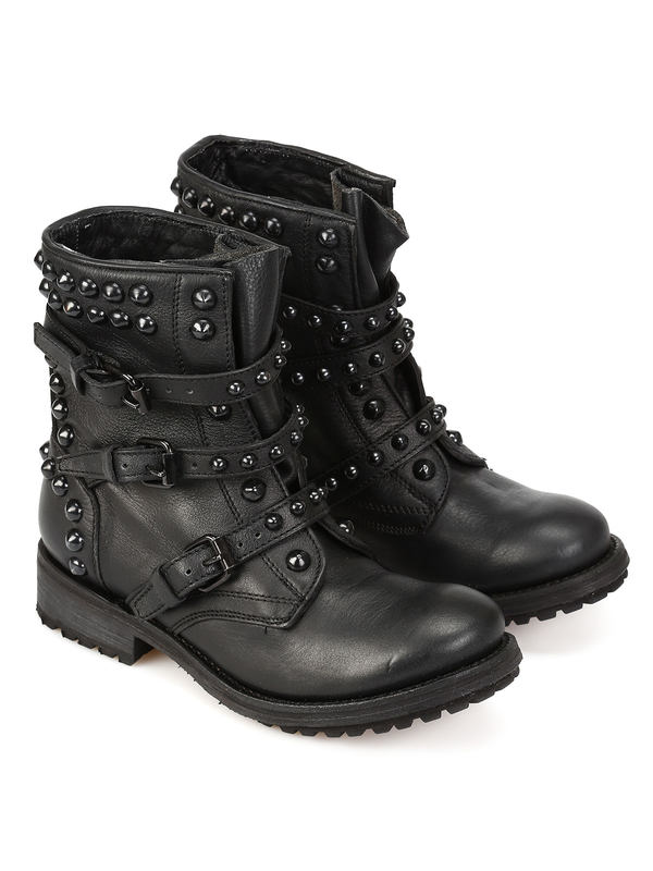 ASH: Botines - Botas De Tobillo Negras