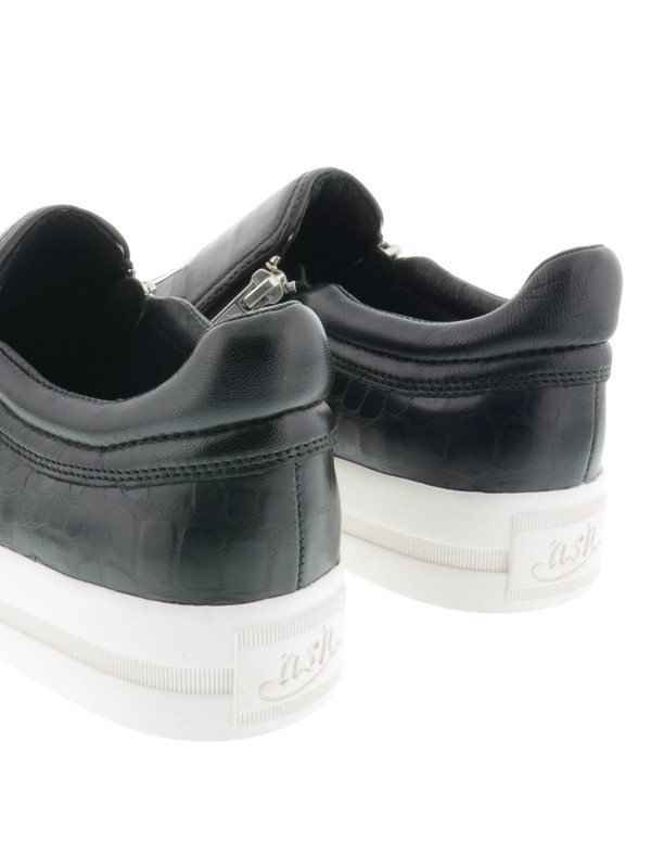 ASH buy online Slipper Jazz Black con frange e zip