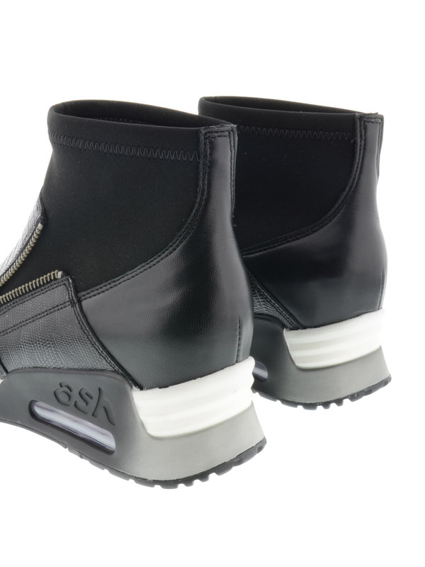 ASH buy online Liu Black python high top sneakers