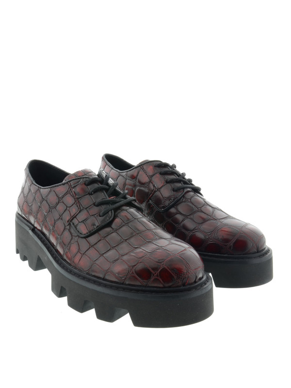 ASH: scarpe stringate - Allacciate Shadow stampa cocco