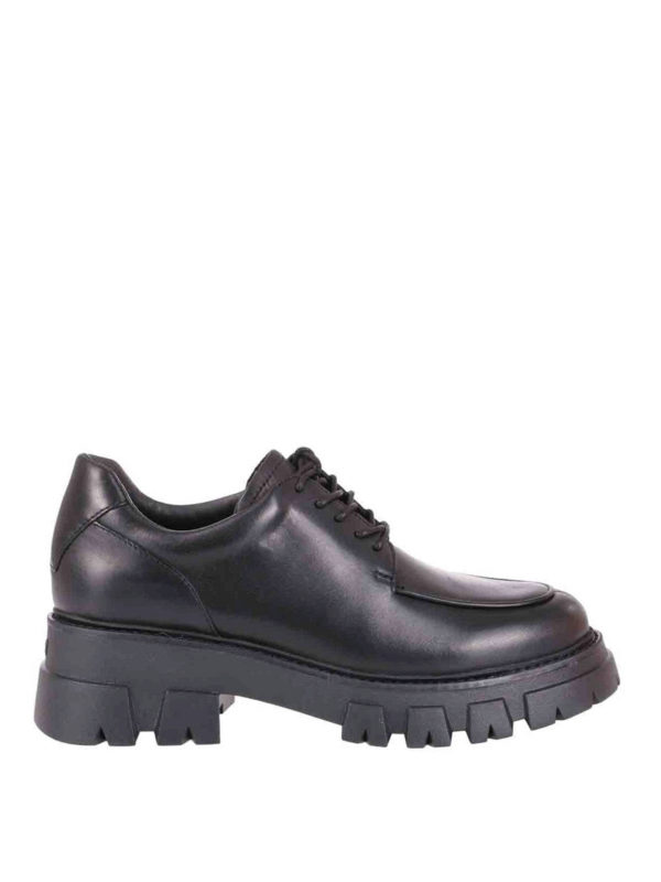 ASH: Chaussures à lacets - Chaussures À Lacets - Noir