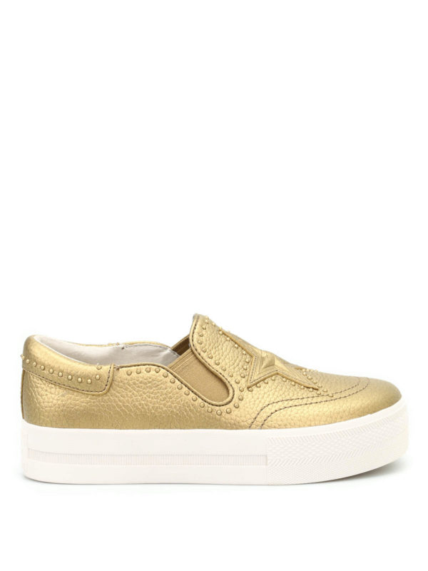 ASH: Chaussures de sport online - Jagger leather slip-ons