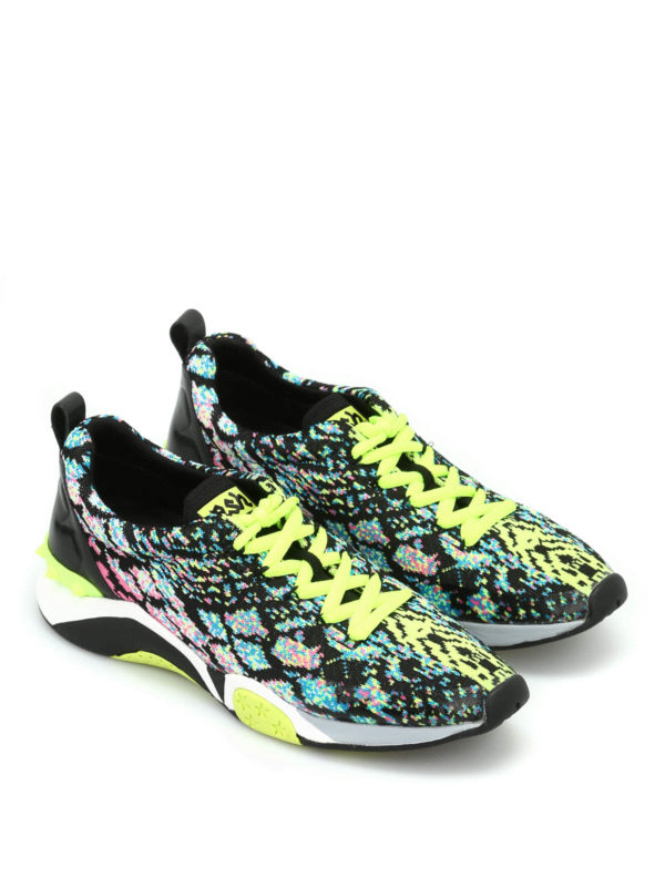 ASH: trainers - Hit multicolour fabric trainers