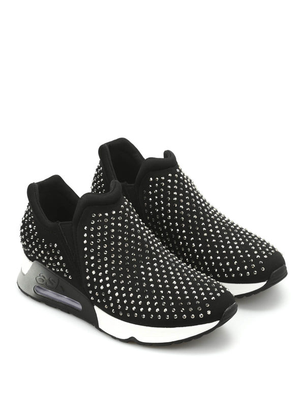 ASH: trainers - Lunar rhinestone trainers