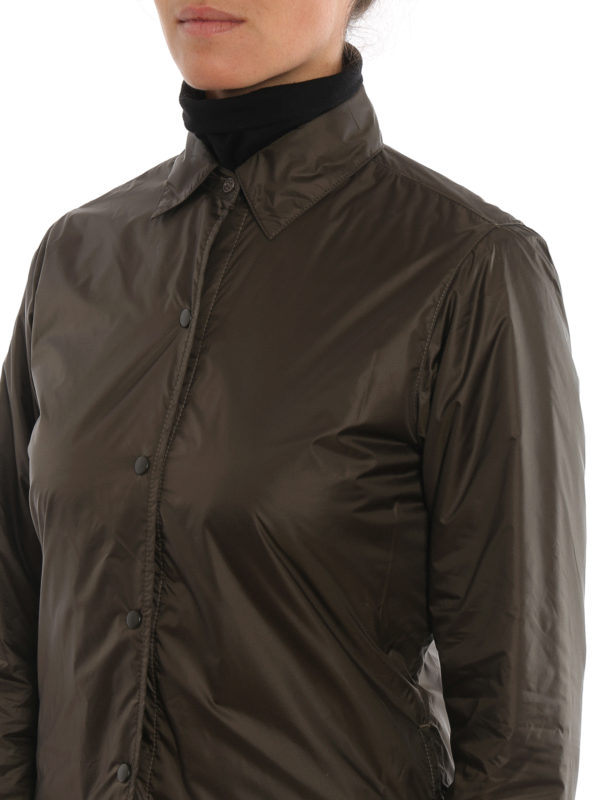 ASPESI buy online Giacca imbottita Glue verde militare