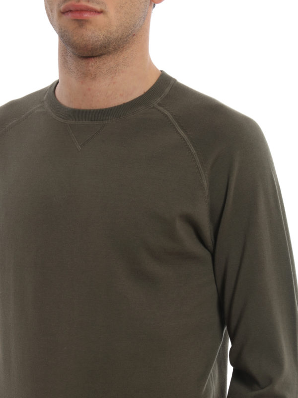 ASPESI buy online Suéter Cuello Redondo - Verde