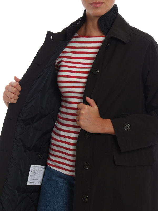 ASPESI buy online Rabarbaro tech gabardine trench coat