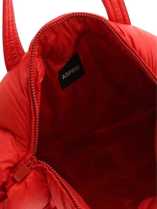 ASPESI buy online Red quilted bag