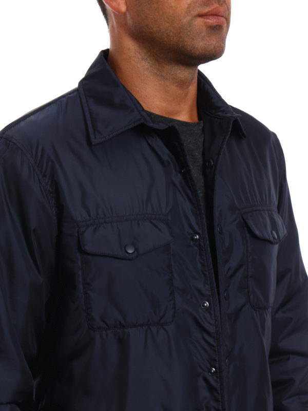 ASPESI buy online Shirt-inspired nylon jacket