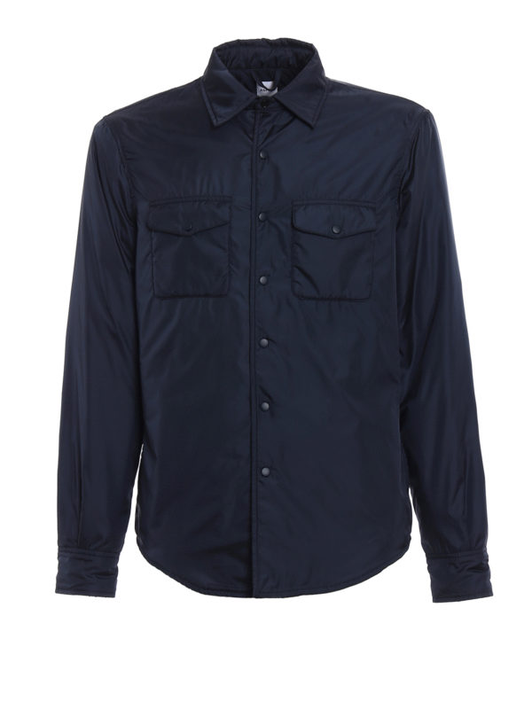 ASPESI: casual jackets - Shirt-inspired nylon jacket