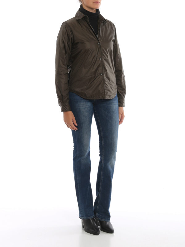 ASPESI: giacche imbottite online - Giacca imbottita Glue verde militare