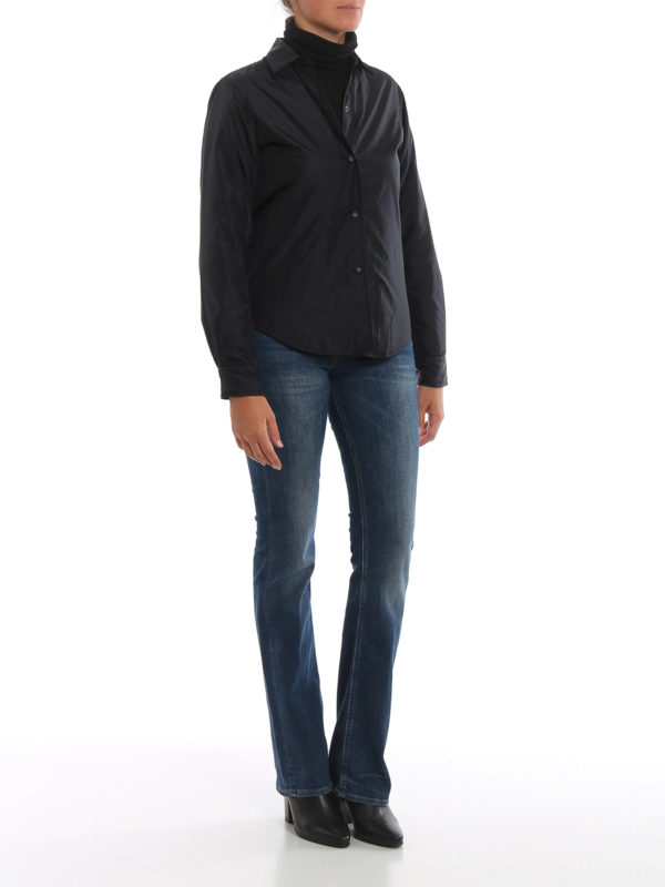 ASPESI: padded jackets online - Glue black padded jacket