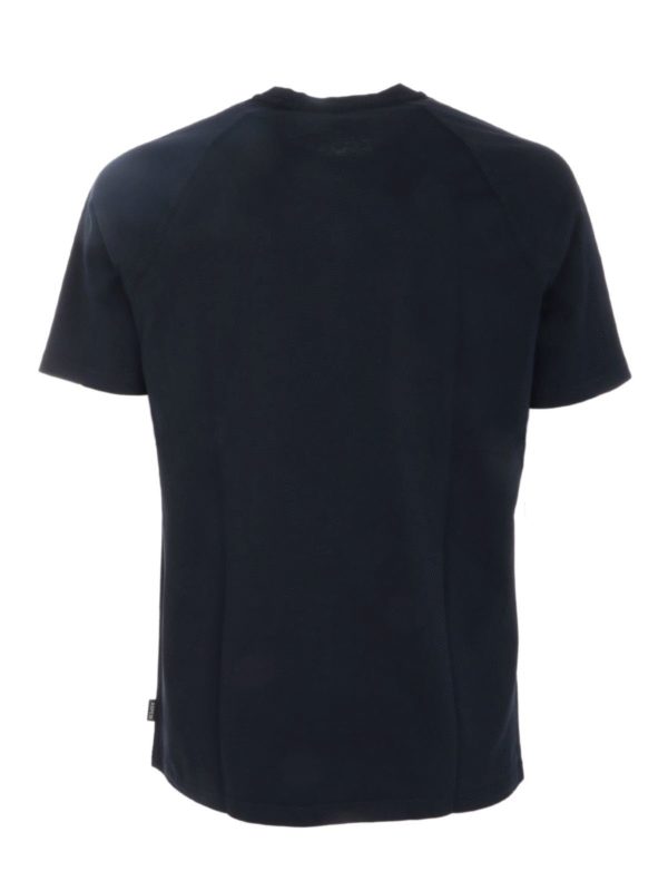 ASPESI: t-shirts online - Plain colour blue T-shirt