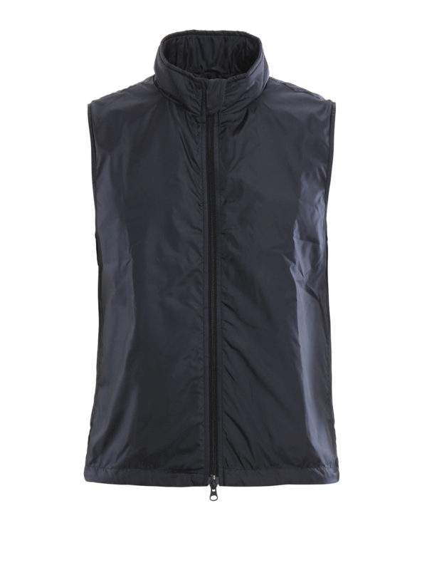 ASPESI: ダウン・ハイテクジャケット - ダウンコート - ダークブルー