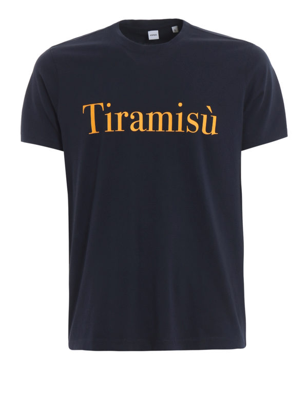 ASPESI: T-shirts - T-Shirt - Blau