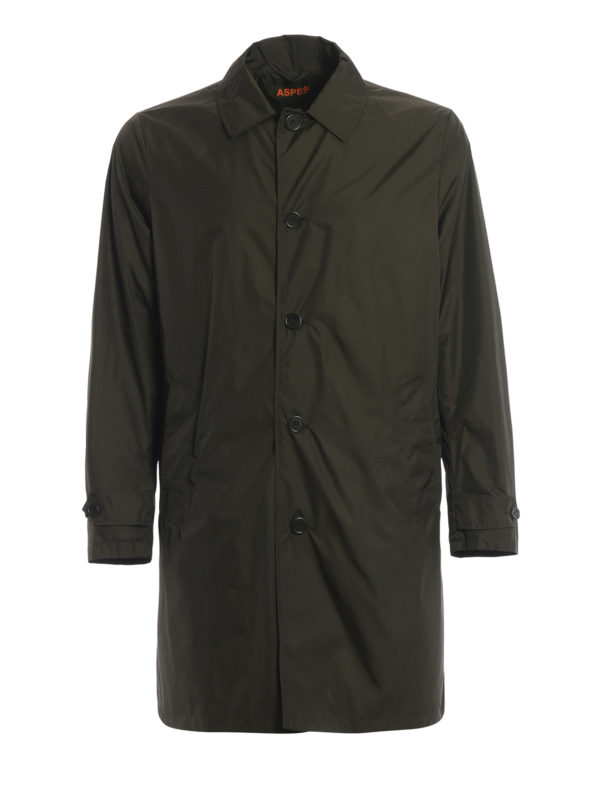 ASPESI: trench coats - Limone raincoat