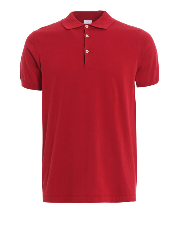 ASPESI: Rollkragenpullover  und Polo-Ausschnitt - Rollkragenpullover - Rot