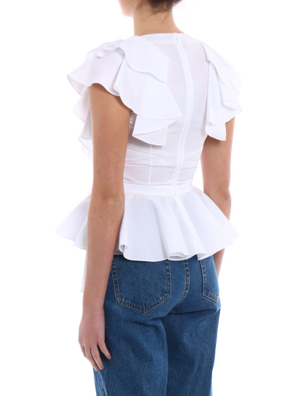 Top - Blanc shop online: ALEXANDER MCQUEEN