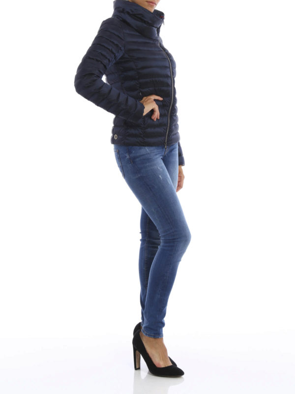 Asymmetric zipped padded jacket shop online: Colmar Originals