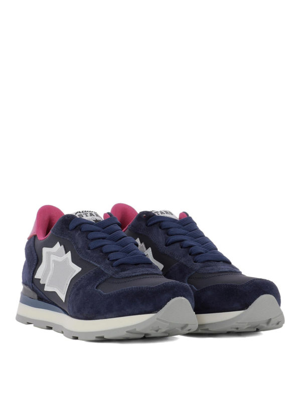 ATLANTIC STARS: trainers online - Vega dark blue and fuchsia sneakers