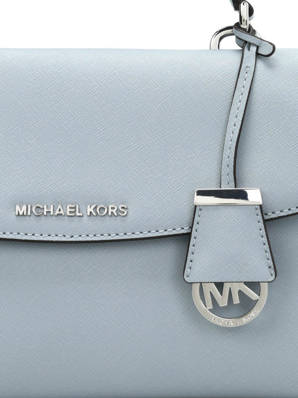 Ava Small saffiano satchel shop online: MICHAEL KORS