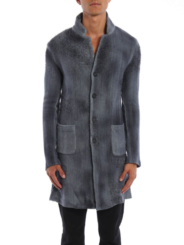 AVANT-TOI: short coats online - Boucle wool coat