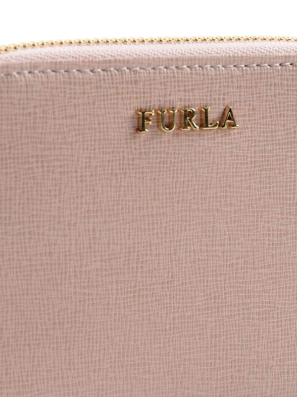Babylon S zip around leather wallet shop online: FURLA