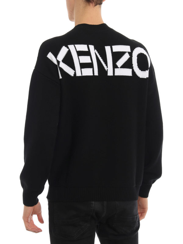 Rundhalspullover - Schwarz shop online: KENZO