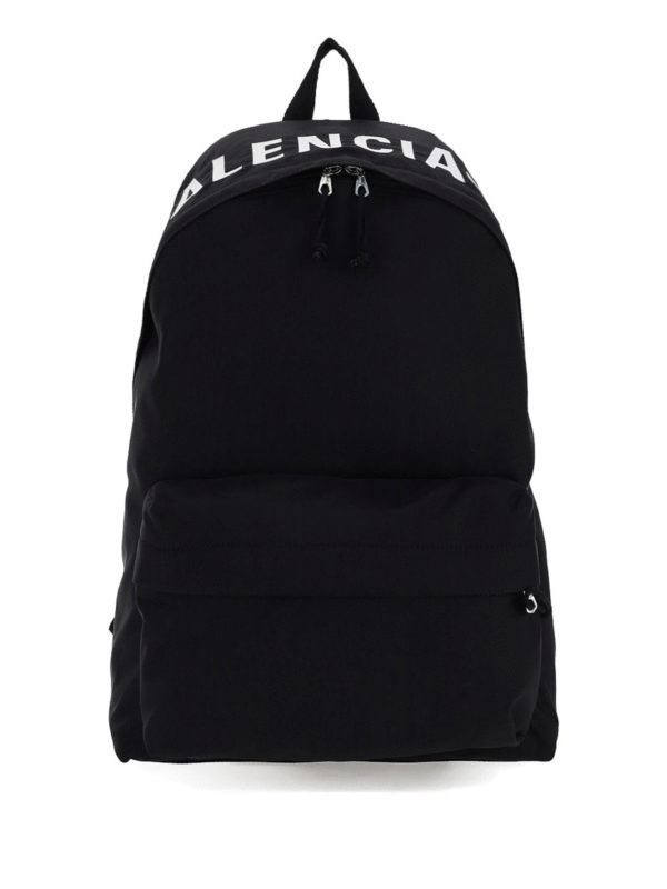 BALENCIAGA: Mochilas - Mochila - Negro