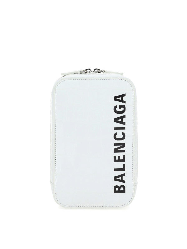 BALENCIAGA: Cases und Hüllen - Etui - Weiß