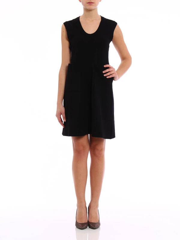Balenciaga Stretch-knit dress - Black - Women|412906T60861000