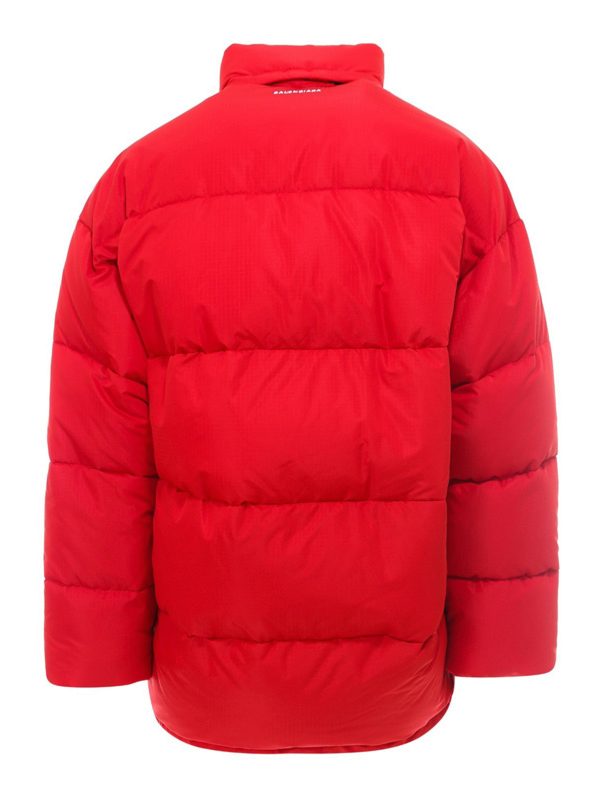BALENCIAGA: Kurze Daunenjacken online - Daunenjacke - Rot