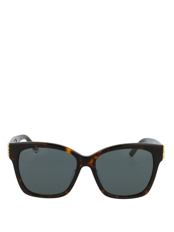 BALENCIAGA: サングラス online - サングラス - ブラウン