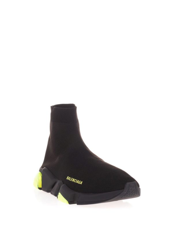 BALENCIAGA: trainers online - Speed Clear Sole sneakers in black