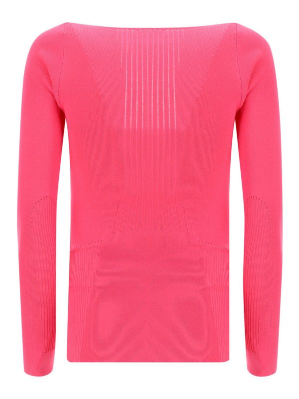 BALENCIAGA: v necks online - Sweetheart neck jumper