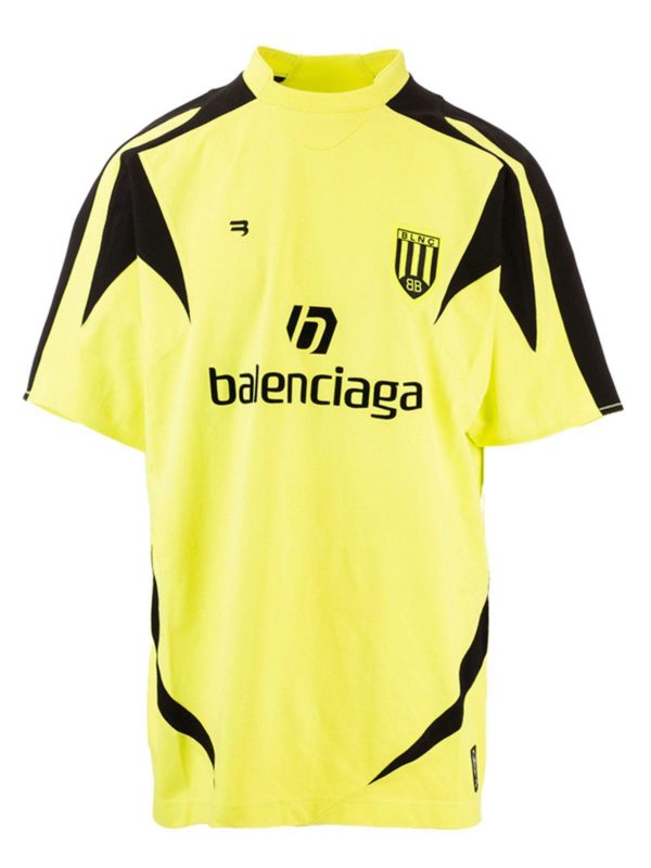 BALENCIAGA: Camisetas - Camiseta - Amarillo