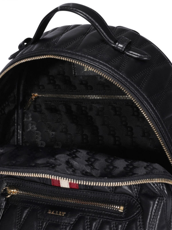 BALLY buy online Daffi quilted leather backpack