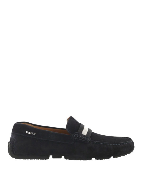 BALLY: Loafers & Slippers - Pearce suede loafers