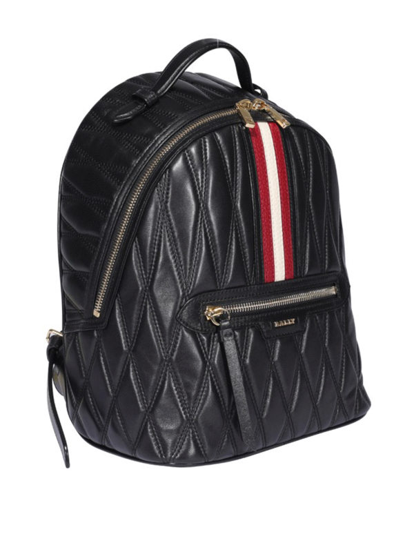 BALLY: backpacks online - Daffi quilted leather backpack
