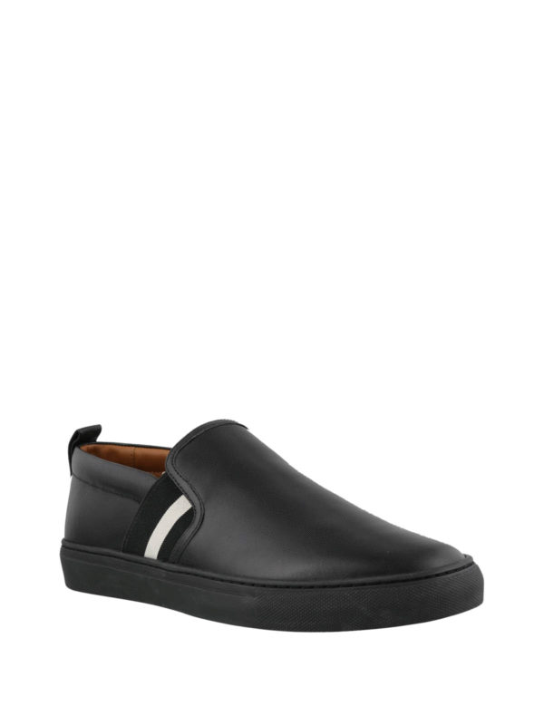 BALLY: trainers online - Herald black slip-ons