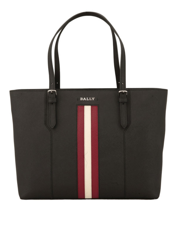 BALLY: totes bags - Supra leather tote