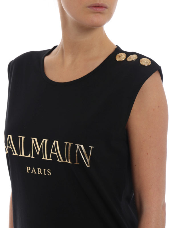 Balmain buy online Top - Negro