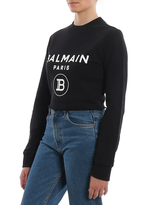 Balmain buy online Sweatshirt - Schwarz