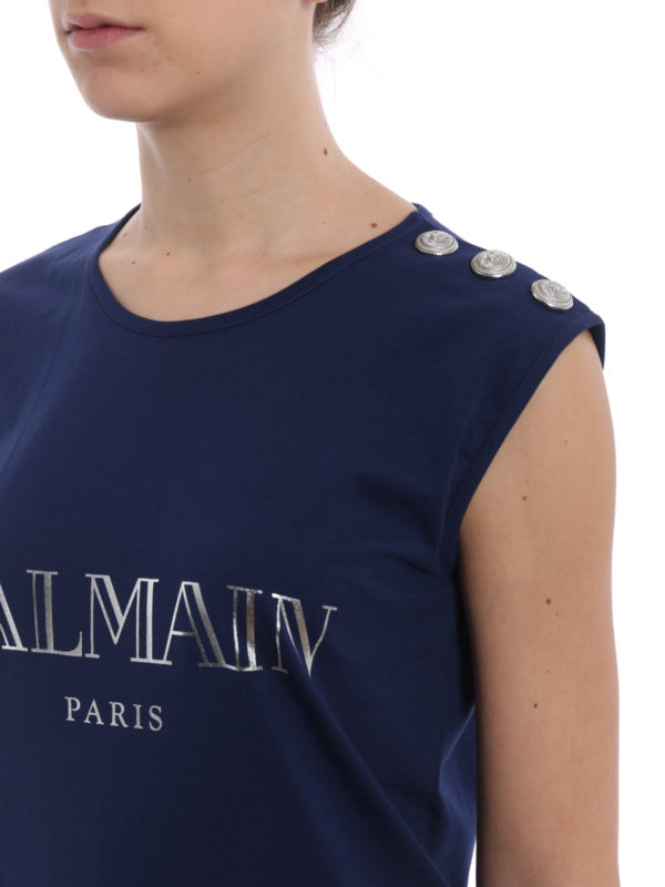 Balmain buy online Top - Bleu