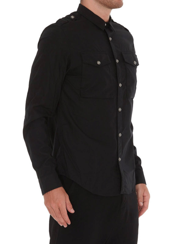 Balmain buy online Hemd - Schwarz