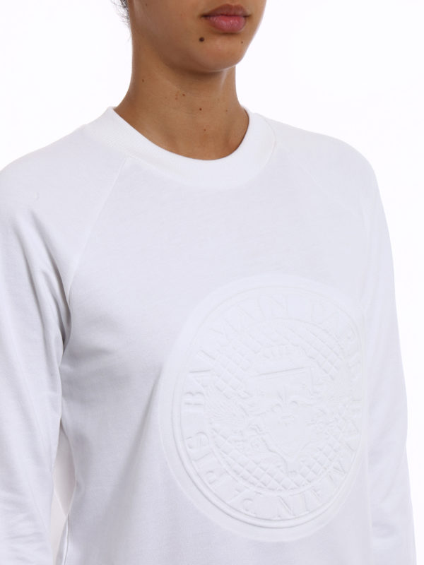 Balmain buy online Sudadera - Blanco