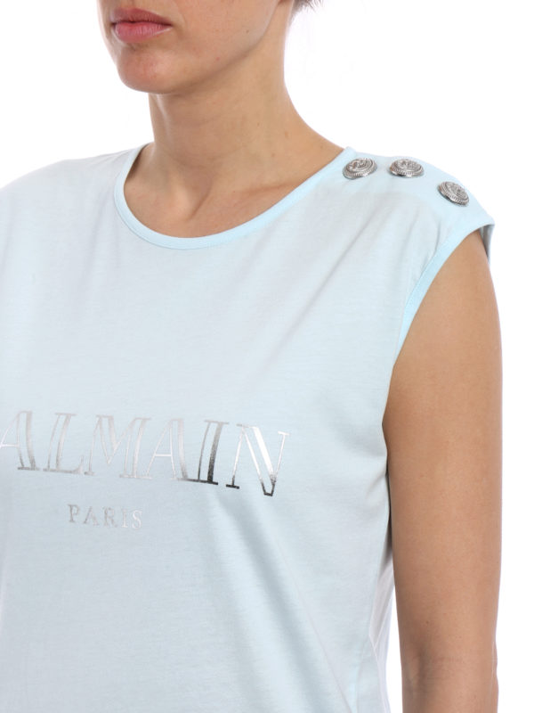 Balmain buy online Top - Hellblau