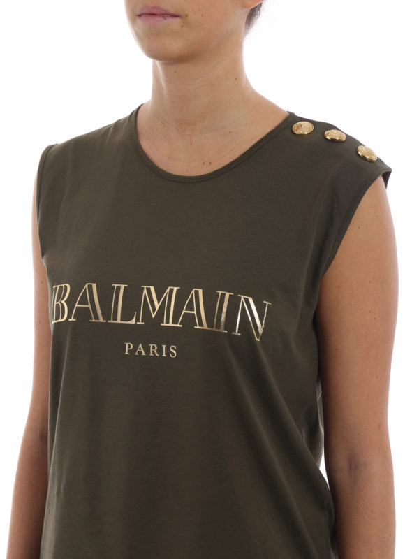Balmain buy online Top - Weiß