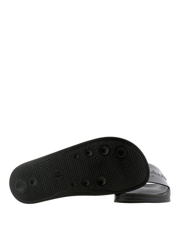 Balmain buy online Leather slides